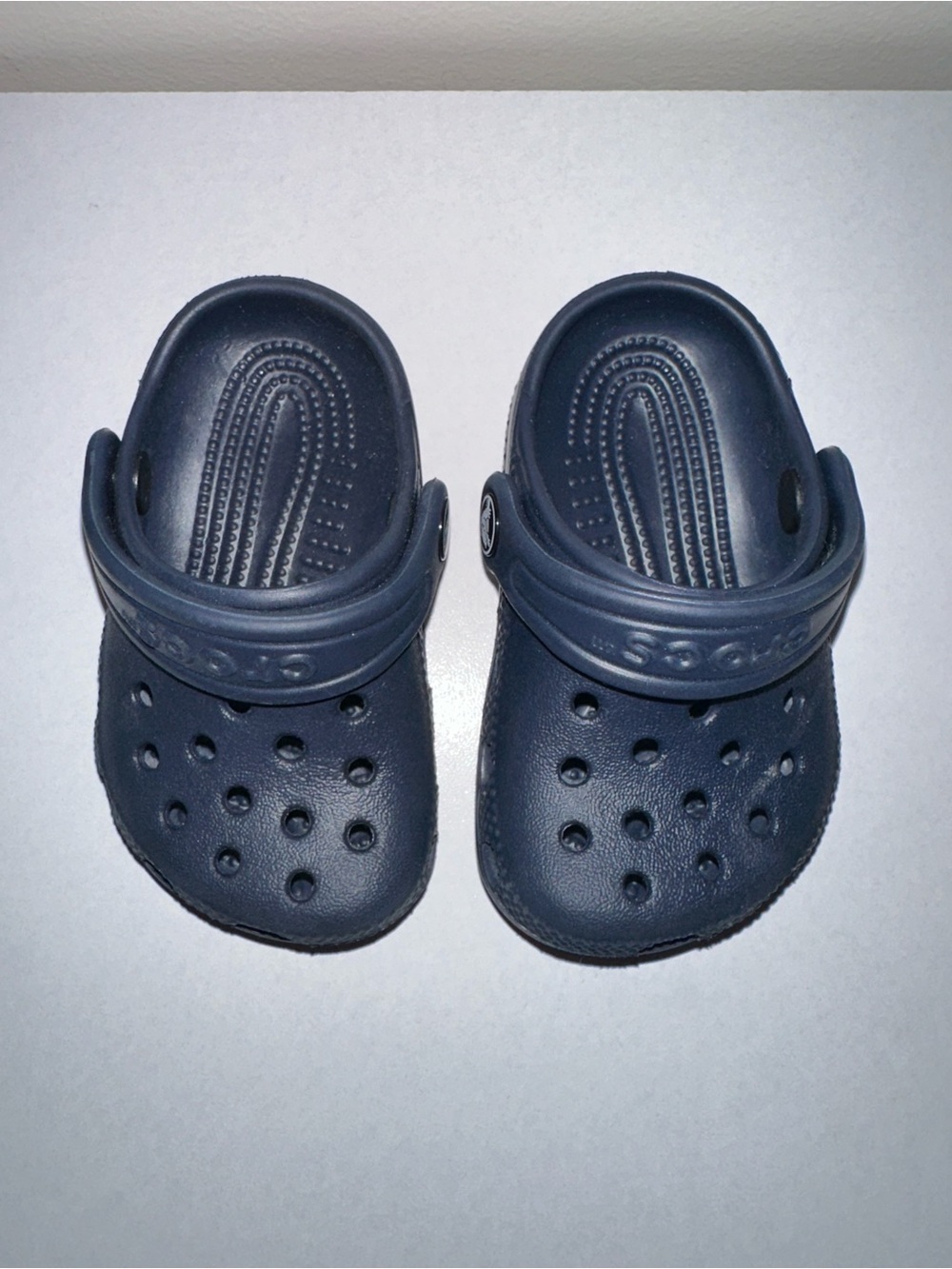 CROCS Kids Navy Blue Classic Clog